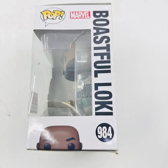 NEW Funko Pop! Marvel Loki - Boastful Loki #984 Vinyl Figure Bobblehead - Picture 8 of 10